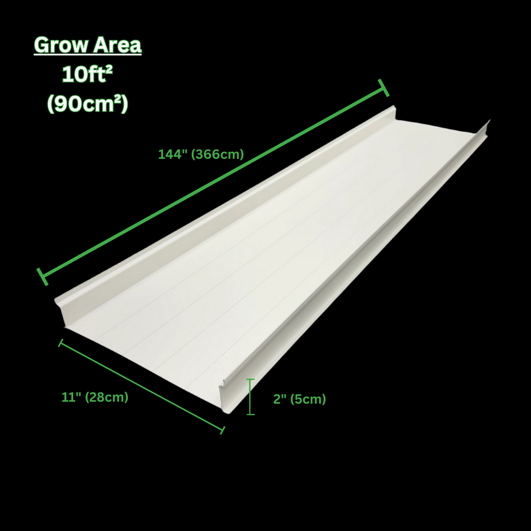 10" x 144" Grow Channel