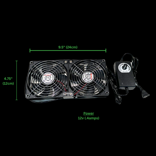 High Intensity Grow Fans (Double)