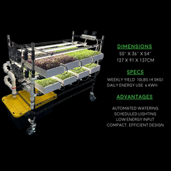 Microgreen StarterKit | Recirculating Hydroponic Growing System – Urban ...